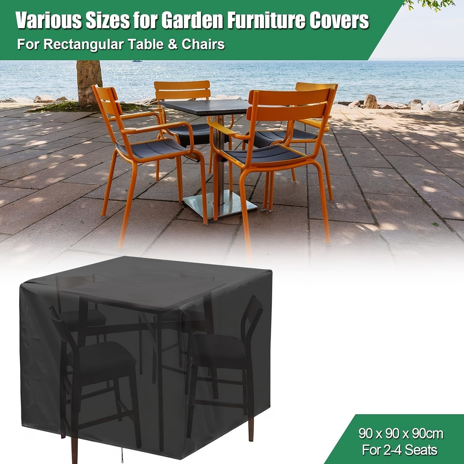 Outdoor Furniture Design - Heavy-Duty 210D Outdoor Garden Furniture Cover