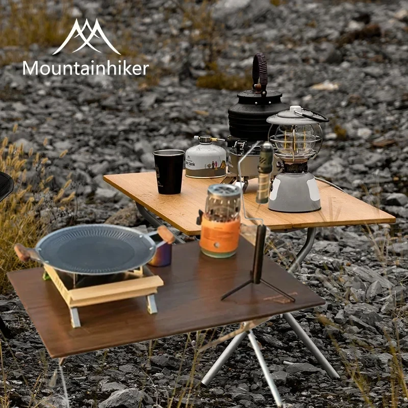 Outdoor Furniture Design - MOUNTAINHIKER Upgrade Portable Outdoor Camping Table,