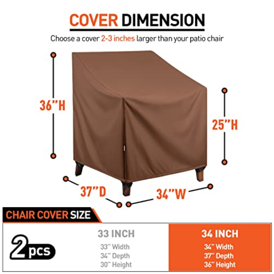 Waterproof Patio Chair Covers, - Outdoor Furniture Rocking Chair recension och pris