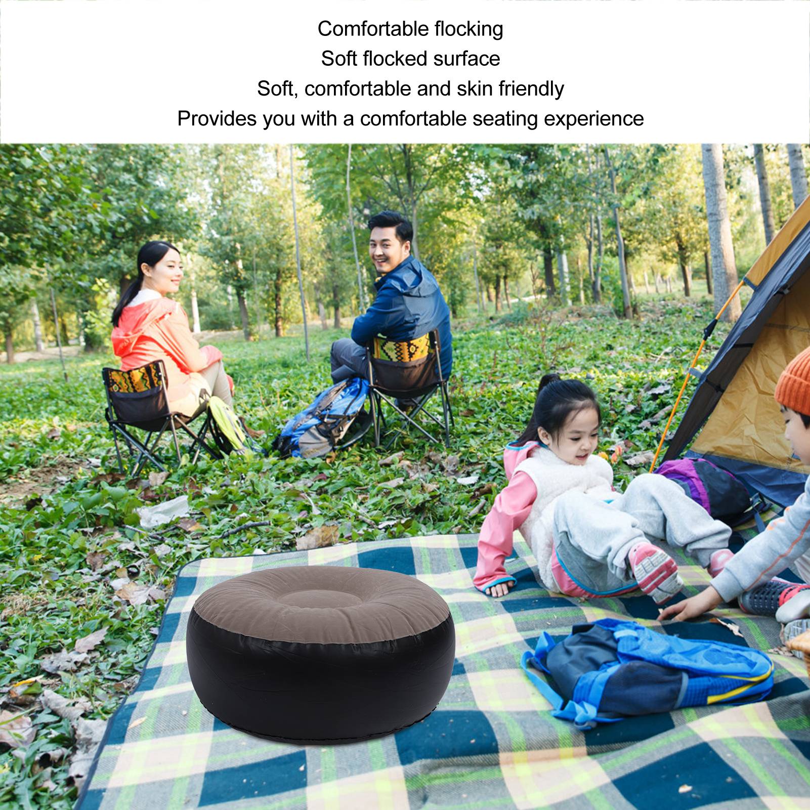 Inflatable Flocking Stool Mult - Outdoor Furniture Design recension och pris