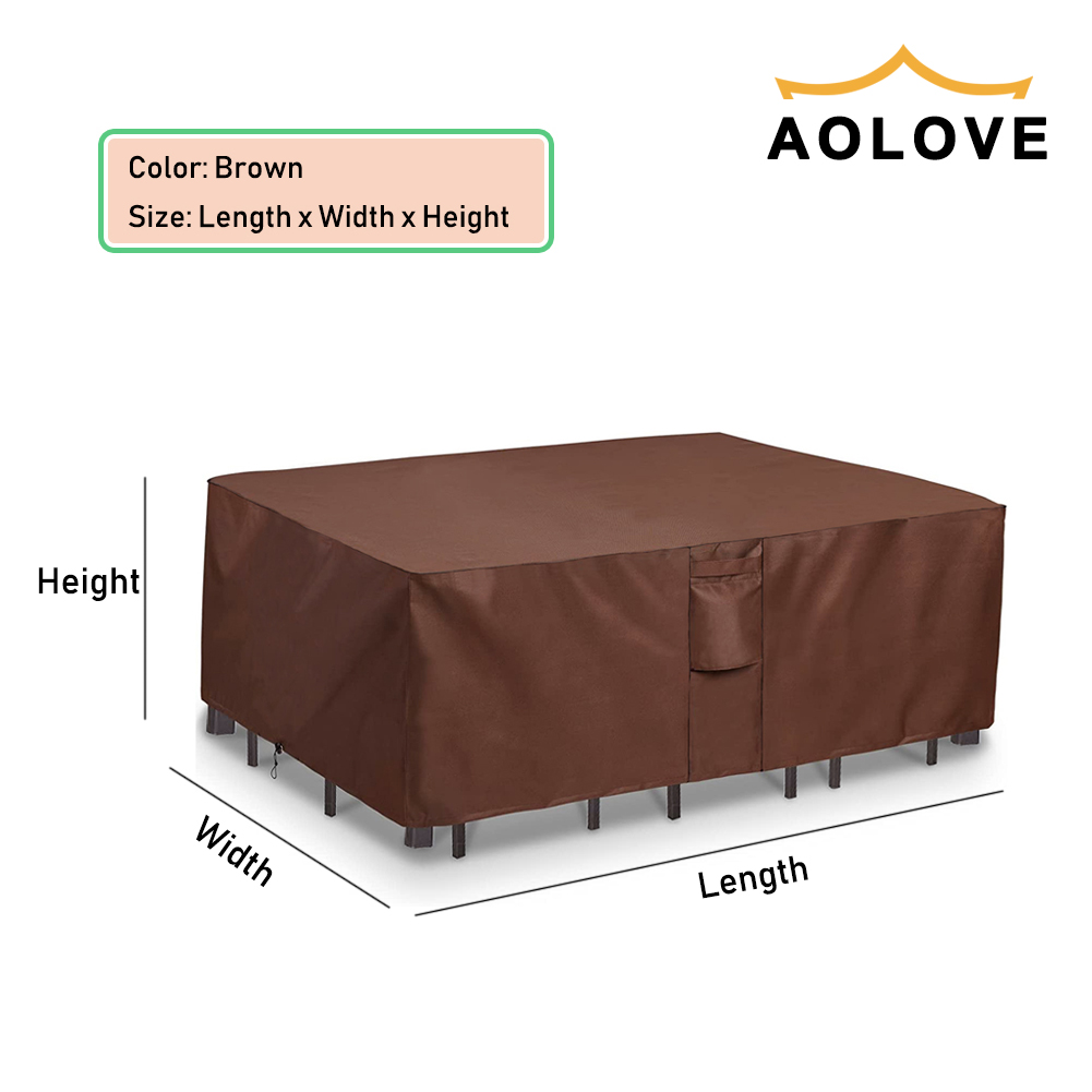 Brown 420D HEAVY DUTY Outdoor  - Outdoor Furniture Design recension och pris