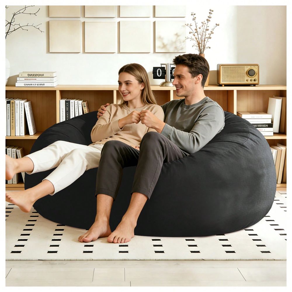 Bag Chair Grey, 4FT 5FT 6FT Su - Outdoor Furniture Grey recension och pris