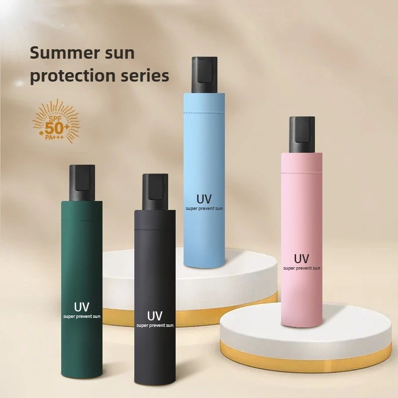 Bestseller UV Protection Foldi - Parasol Umbrella Large recension och pris