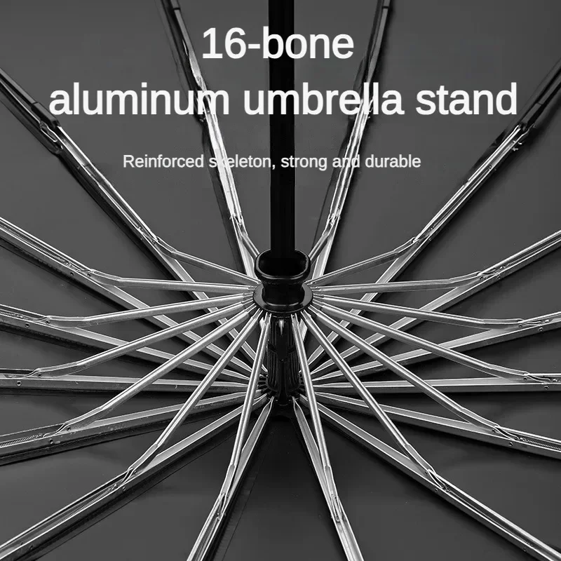 Super Large 140CM Automatic Fo - Parasol Umbrella Large recension och pris