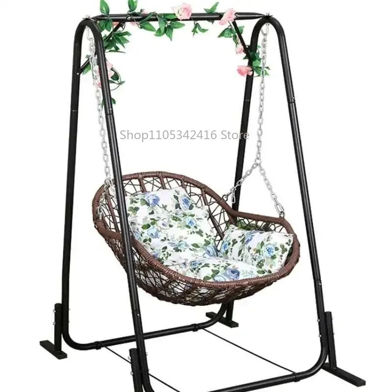 Single Rattan Hanging Basket C - Outdoor Furniture Rocking Chair recension och pris