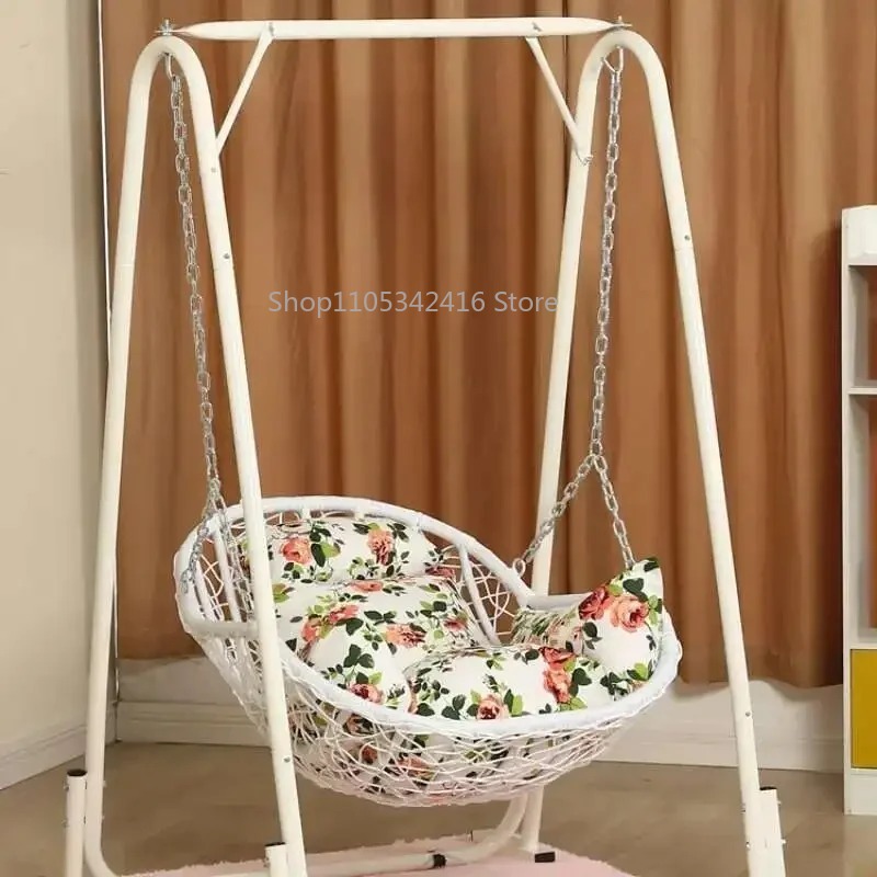 Single Rattan Hanging Basket C - Outdoor Furniture Rocking Chair recension och pris
