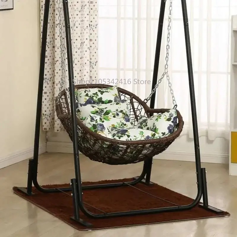 Single Rattan Hanging Basket C - Outdoor Furniture Rocking Chair recension och pris