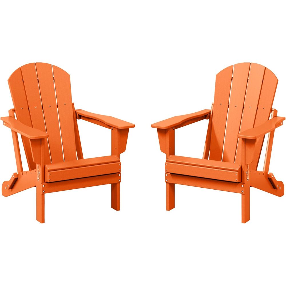 2 Piece Outdoor Poly Adirondac - Outdoor Furniture Rocking Chair recension och pris