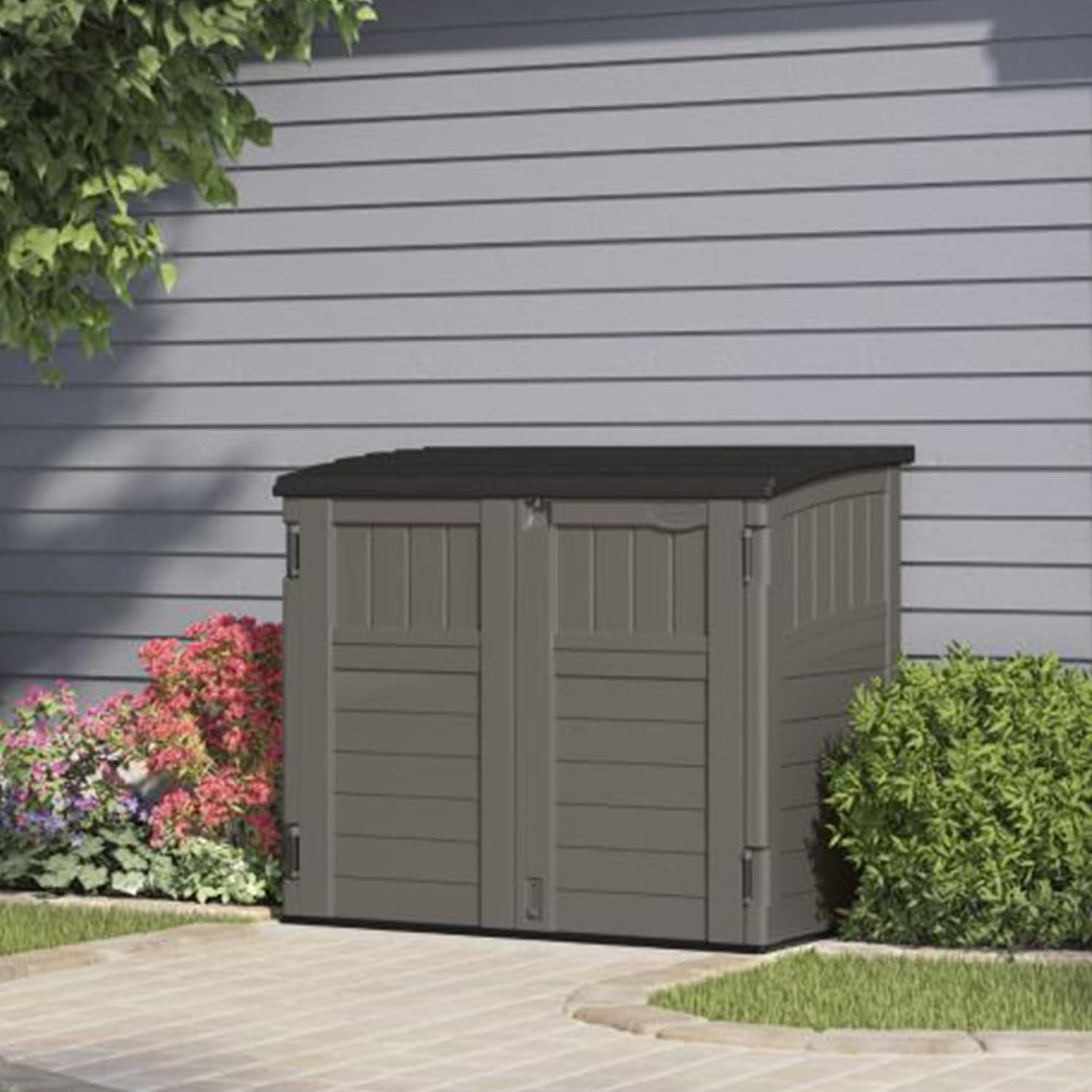 Outdoor Storage Shed For Backy - Garden Storage Box recension och pris