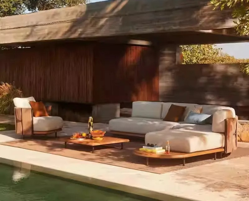 Nordic outdoor rattan sofa vil - Outdoor Furniture Design recension och pris