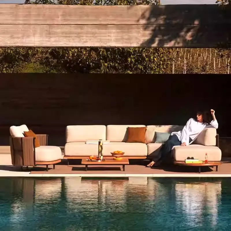 Nordic outdoor rattan sofa vil - Outdoor Furniture Design recension och pris