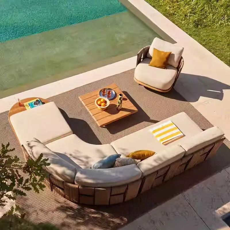 Nordic outdoor rattan sofa vil - Outdoor Furniture Design recension och pris
