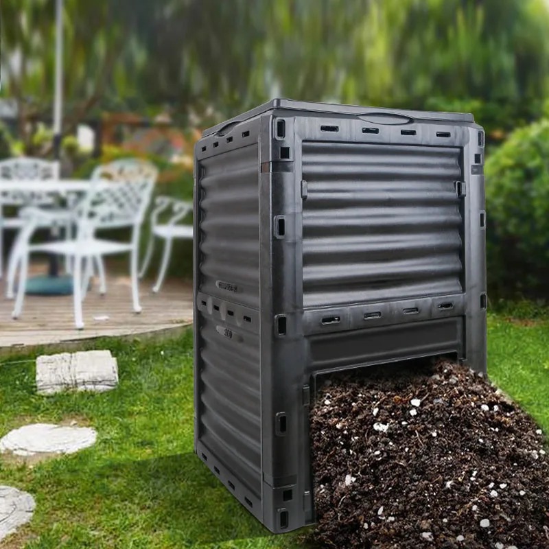 Garden Compost Bin Outdoor Com - Garden Storage Box recension och pris
