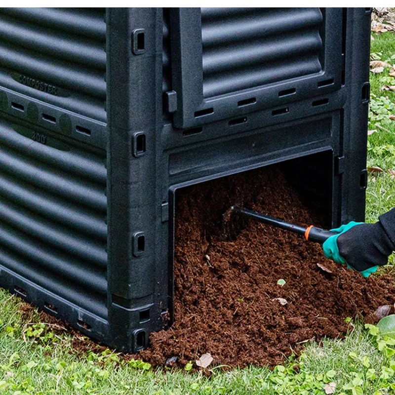 Garden Compost Bin Outdoor Com - Garden Storage Box recension och pris