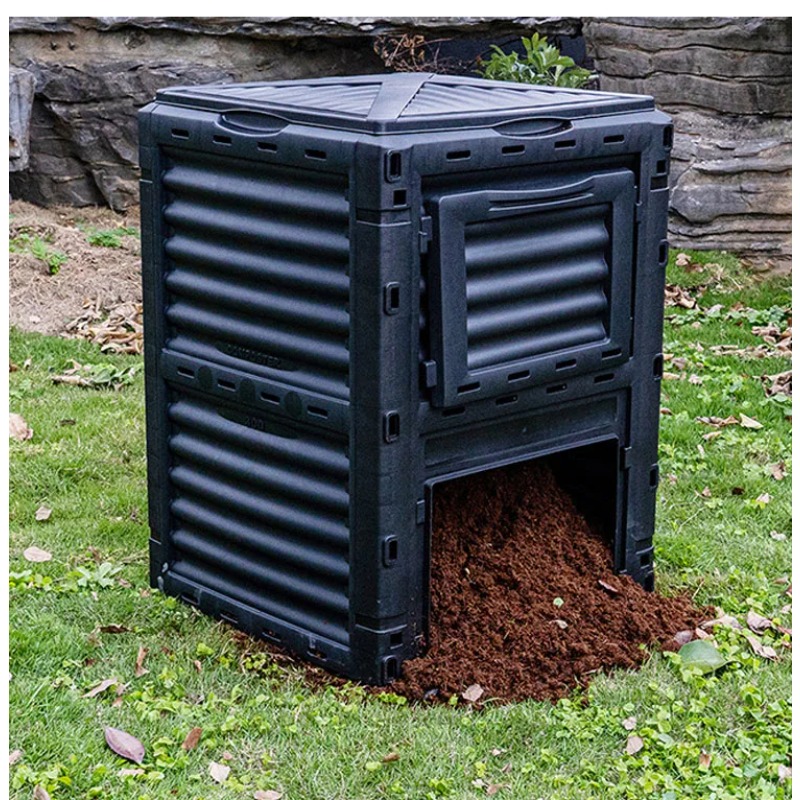 Garden Compost Bin Outdoor Com - Garden Storage Box recension och pris