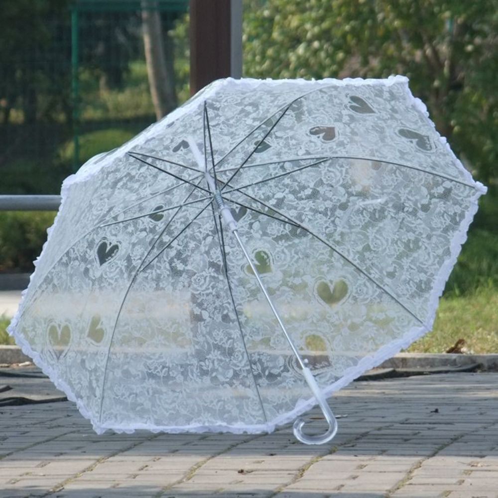 Vintage Foldable Lace Parasol  - Parasol Umbrella Large recension och pris