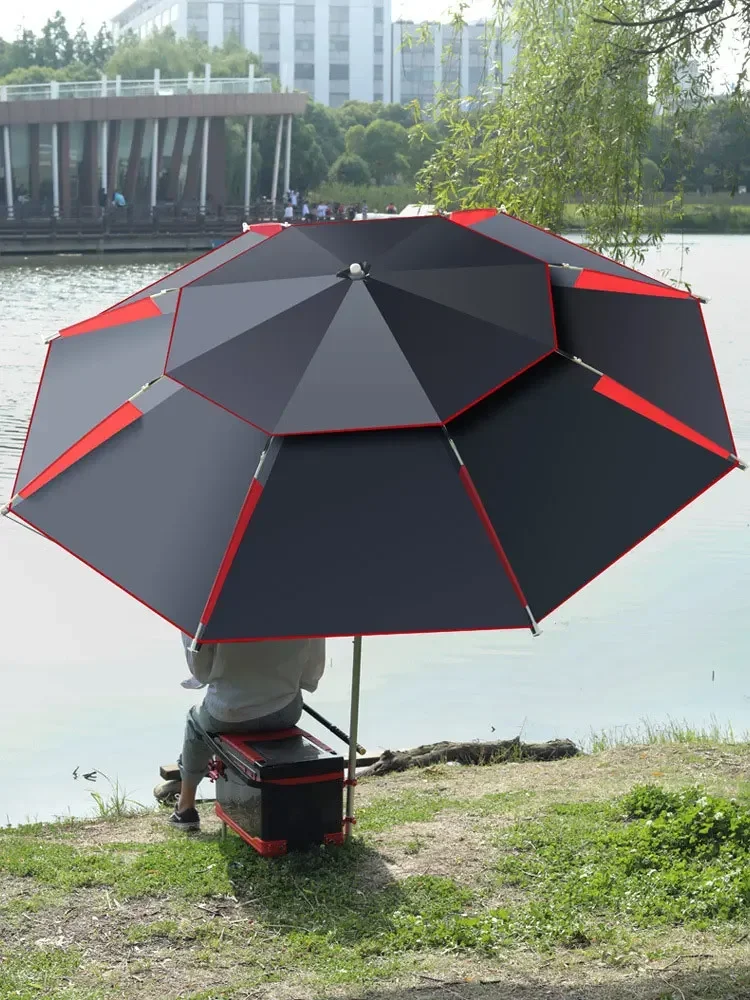 1PC Double-Layer Foldable Larg - Parasol Umbrella Large recension och pris