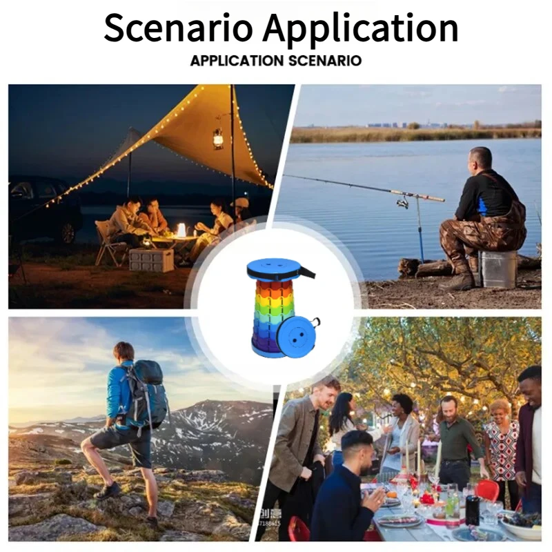 Rainbow Telescopic Camping Sto - Outdoor Furniture Design recension och pris
