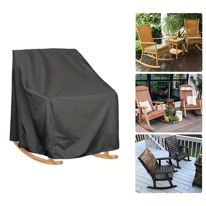 Heavy-Duty Oxford Fabric Outdo - Outdoor Furniture Rocking Chair recension och pris
