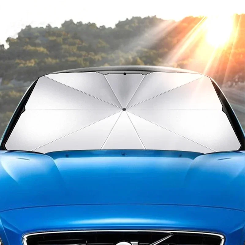 1PCS Large Anti UV Car Parasol - Parasol Umbrella Large recension och pris