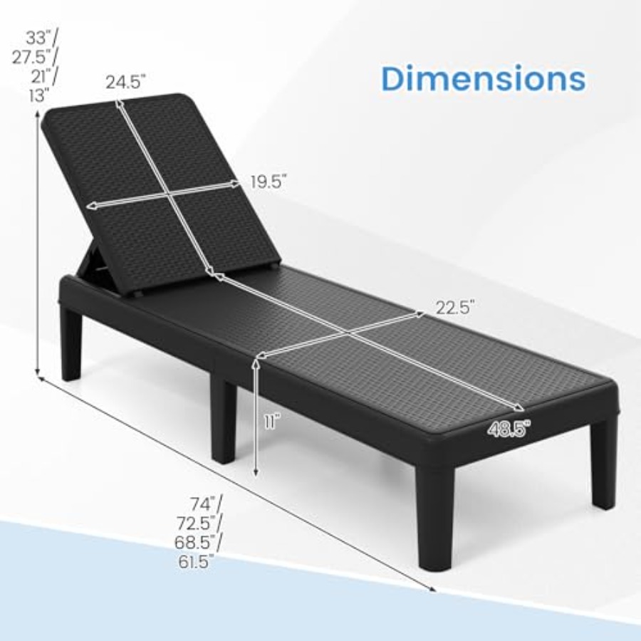 Outdoor chaise lounger chair s - Deck Chair Lounger recension och pris