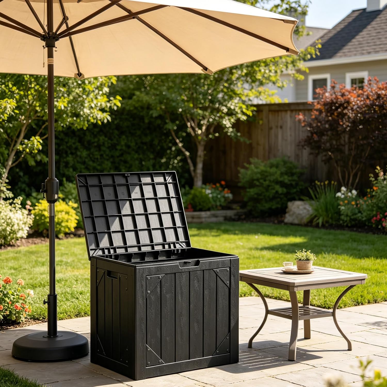 30 Gallon Outdoor Storage Box  - Garden Storage Box recension och pris