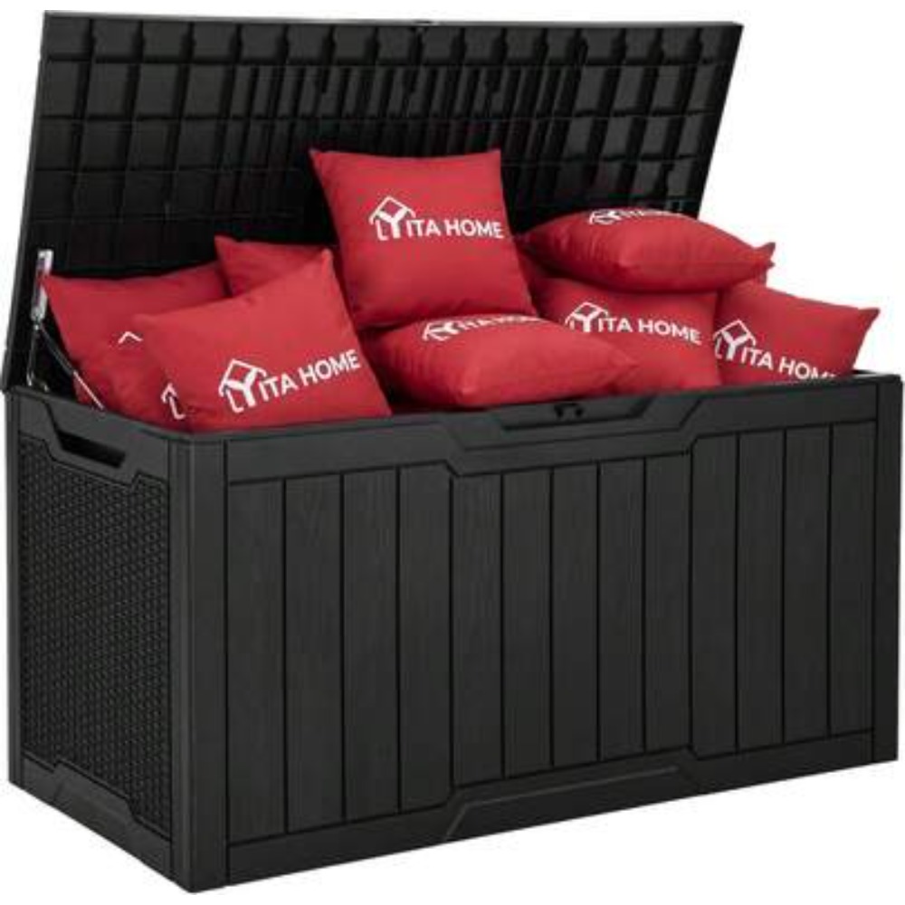 100 Gallon Large Outdoor Deck  - Garden Storage Box recension och pris