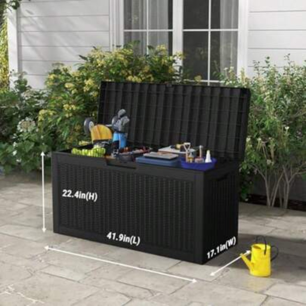 Outdoor Storage Box Deck Box W - Garden Storage Box recension och pris