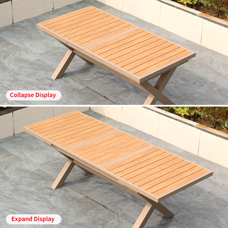 Modern Aluminum Frame Outdoor  - Outdoor Furniture Dining Set recension och pris
