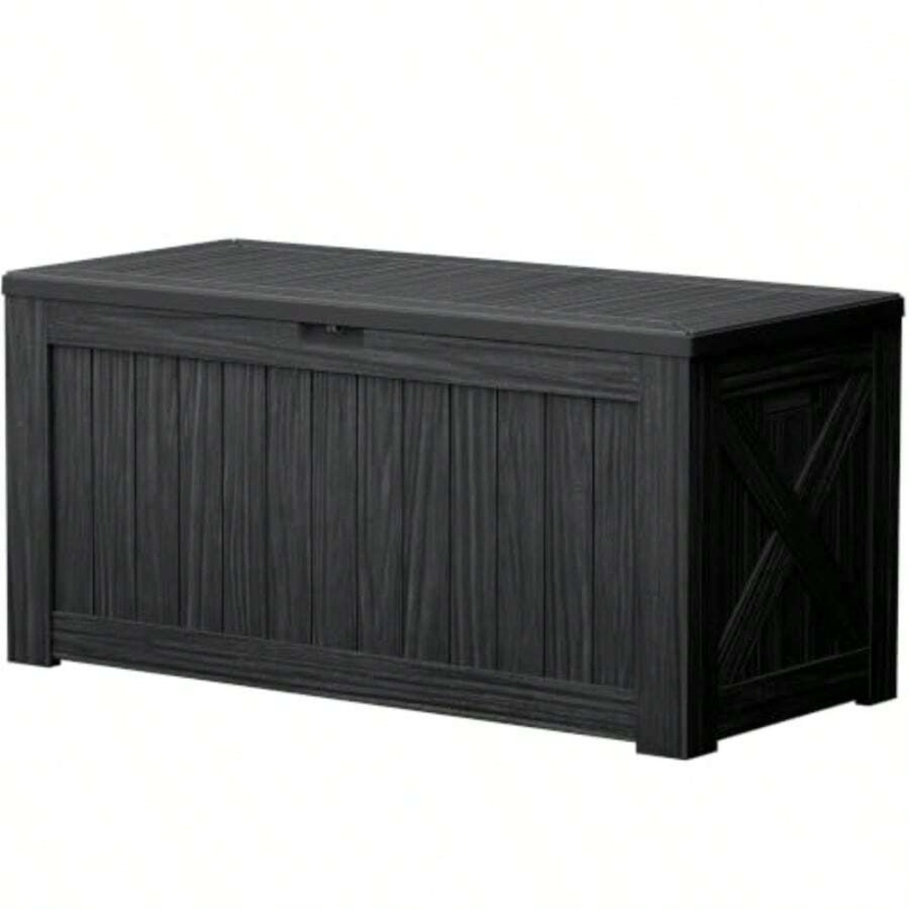 120 Gallon Deck Box Outdoor St - Garden Storage Box recension och pris