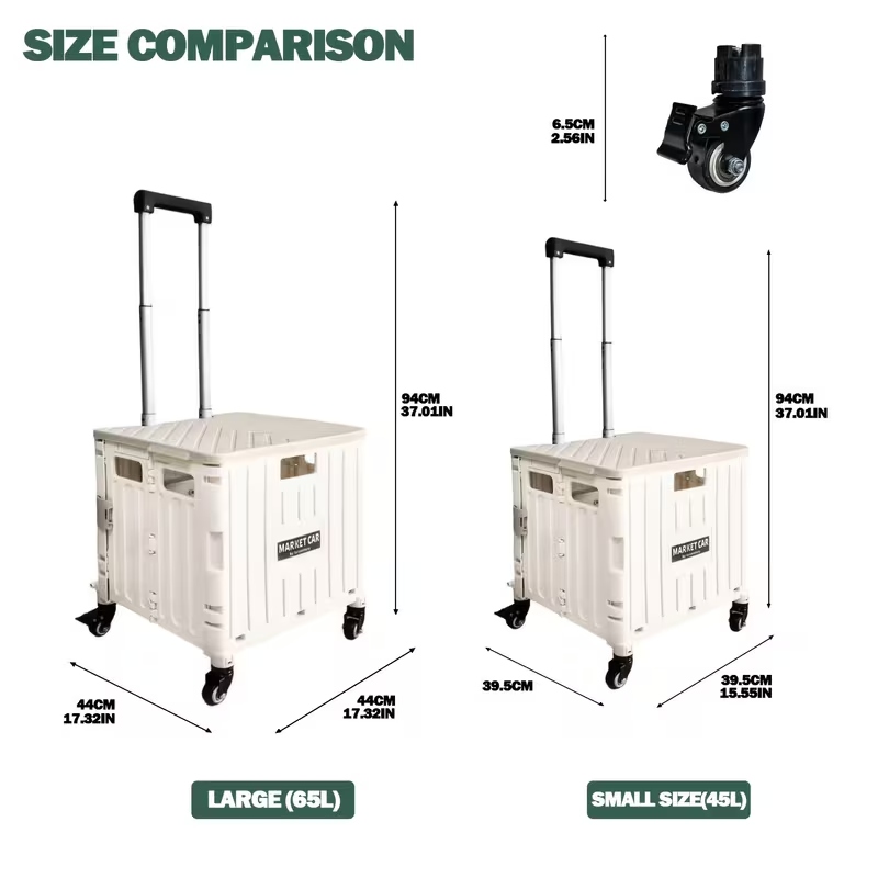 Portable Shopping Trolley,Offi - Outdoor Furniture Shop recension och pris