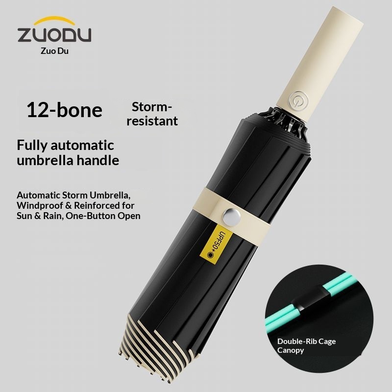 ZUODU Fully Automatic Reverse- - Parasol Umbrella Large recension och pris