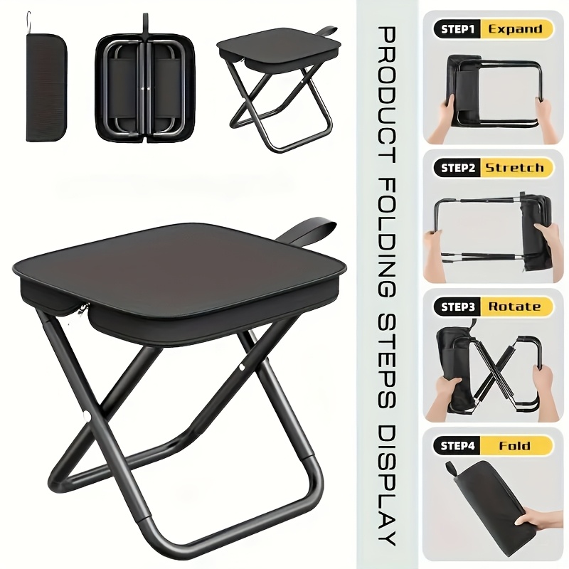 Portable Folding Stool Lightwe - Outdoor Furniture Rocking Chair recension och pris