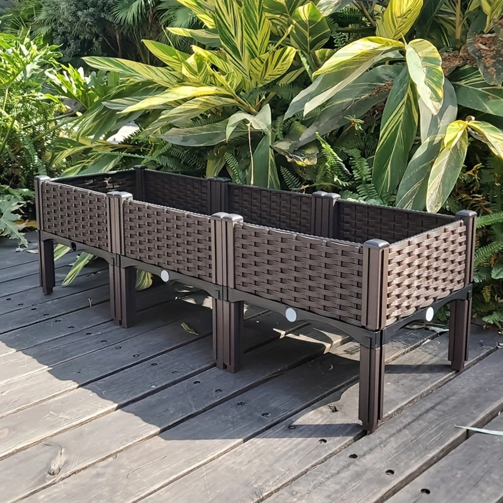 Large Capacity Garden Bed Vege - Garden Storage Box recension och pris