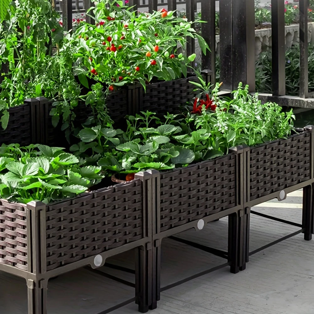Large Capacity Garden Bed Vege - Garden Storage Box recension och pris