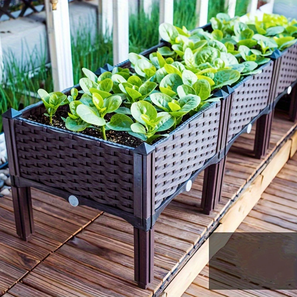 Large Capacity Garden Bed Vege - Garden Storage Box recension och pris