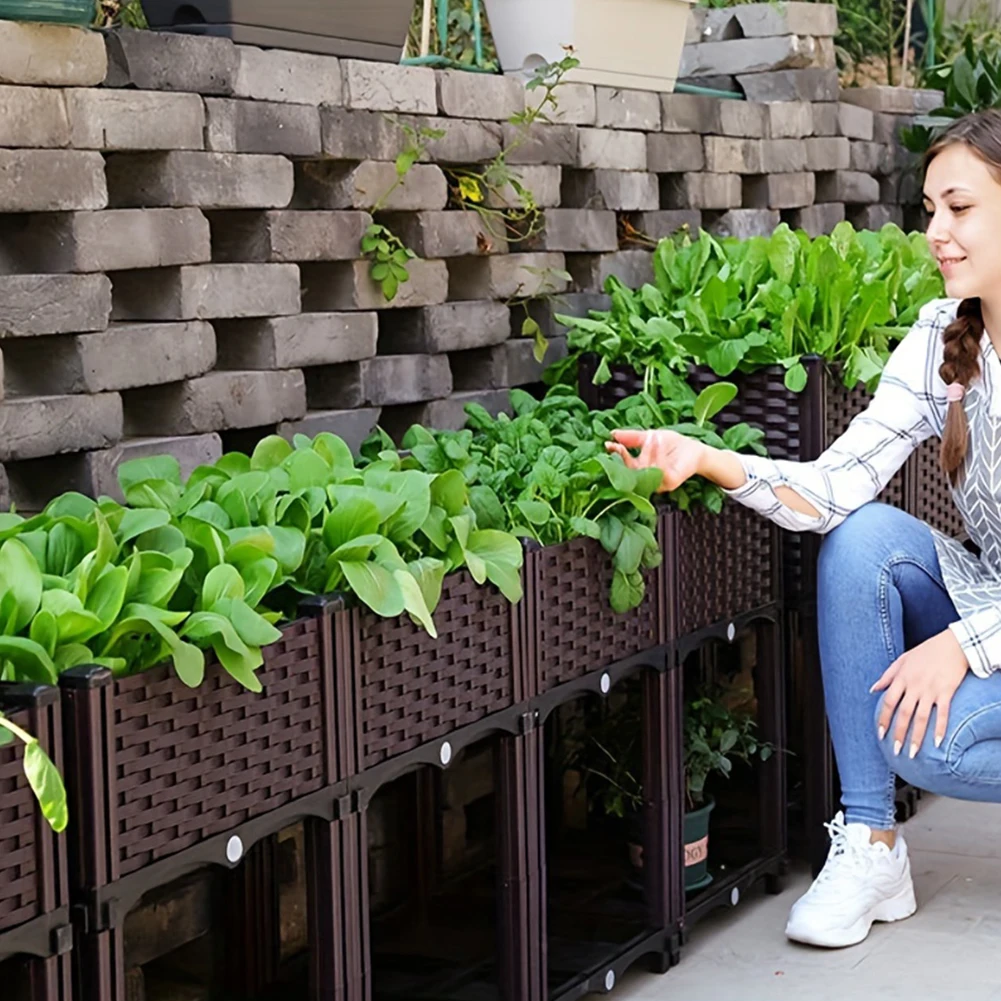 Large Capacity Garden Bed Vege - Garden Storage Box recension och pris