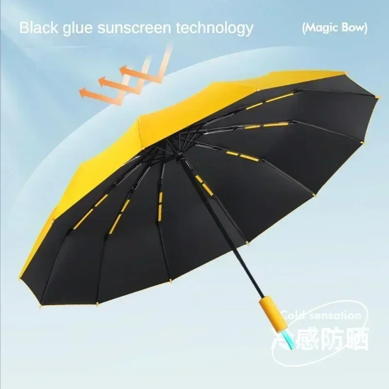Super Strong Windproof Automat - Parasol Umbrella Large recension och pris