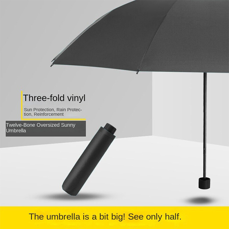 New Extra-large Folding Umbrel - Parasol Umbrella Large recension och pris
